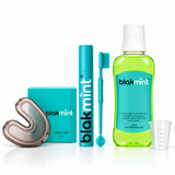 Blakmint Everyday Kit - retainer cleaner, brush and case bundle (mint)