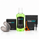 Blakmint Accessory Kit - retainer cleaner, case, removal hook and chewies bundle (black)