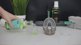 Blakmint liquid retainer cleaner drop demo