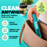 Blakmint retainer brush - clean anywhere on the go