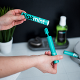 Blakmint retainer brush and cleaner - clean anytime anywhere