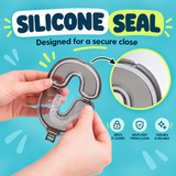 Blakmint retainer case - silicone seal designed for a secure close