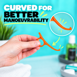 Blakmint retainer hook - curved for better manoeuvrability